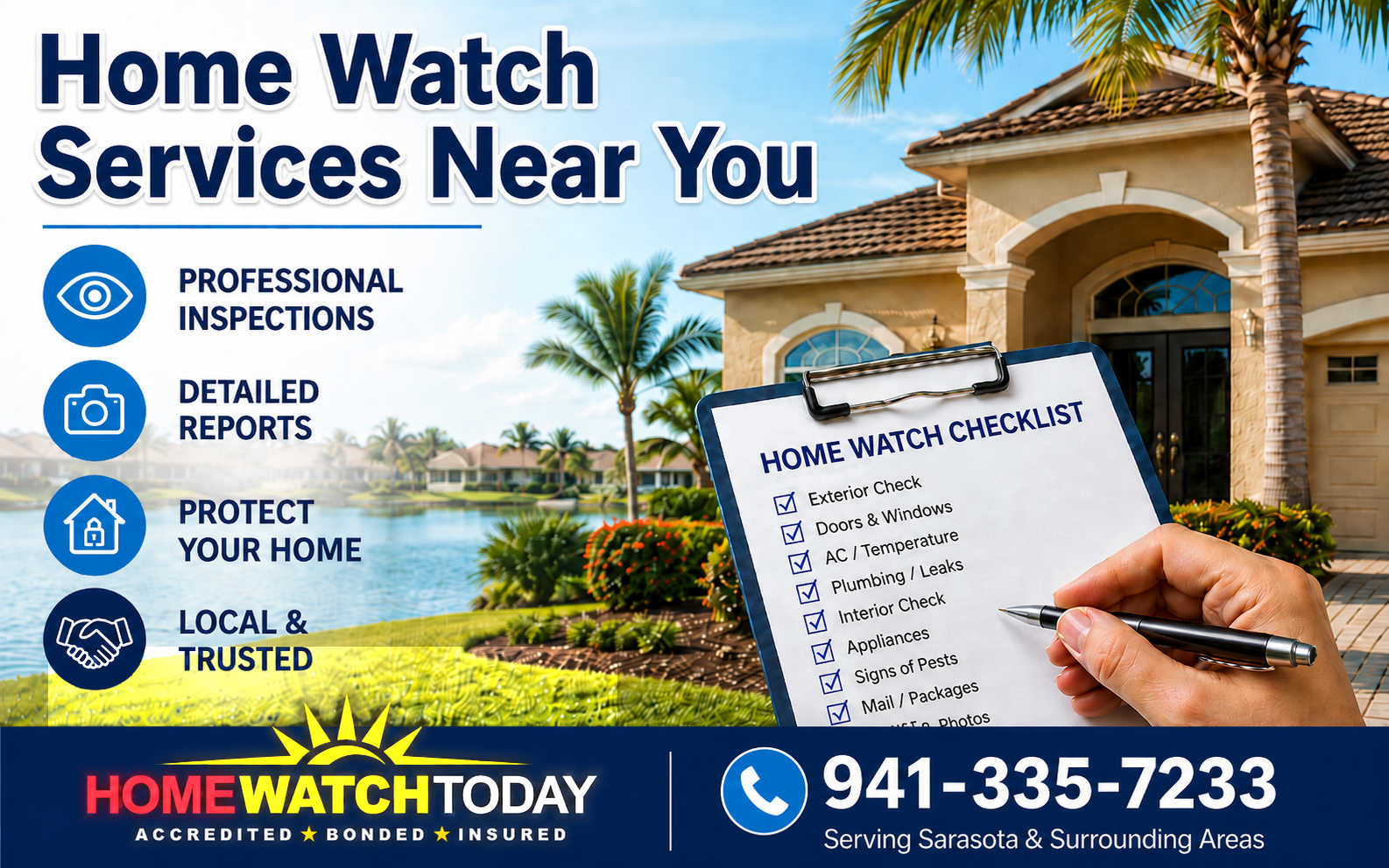 Home Watch Near Me: How to Choose the Best Option for Your Sarasota-Area Home