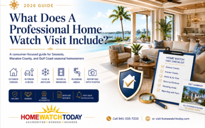 What Does A Professional Home Watch Visit Include?