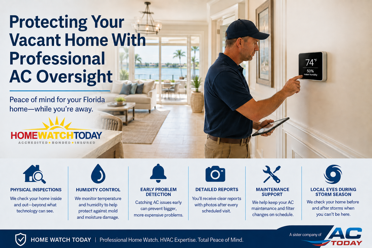 Protect Your Vacant Florida Home With Professional AC Oversight